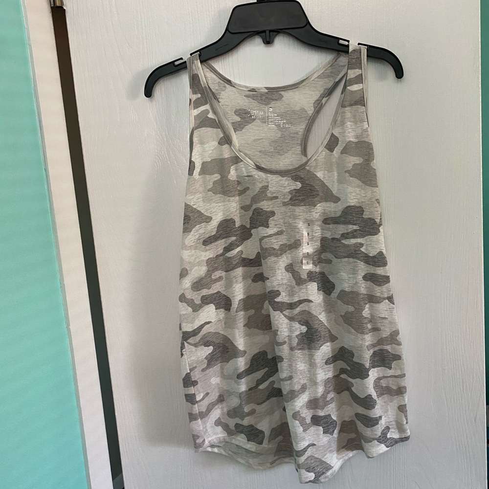 Camouflage tank top